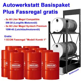 Autowerkstatt Basispaket Plus Fassregal gratis