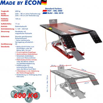 Hebebühne ECON EH 600 Quad (Modell 2022)